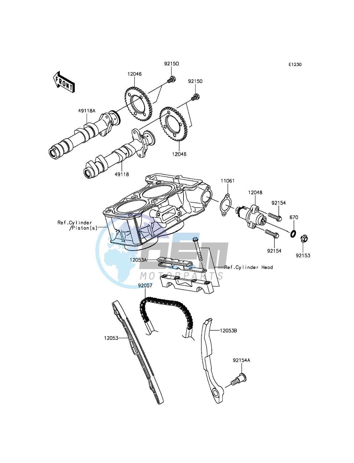 Camshaft(s)/Tensioner