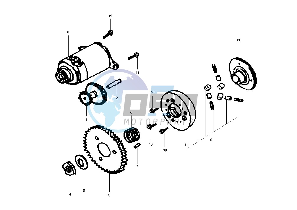 STARTING MOTOR