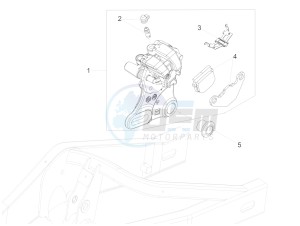 RS 125 Replica E4 ABS (EMEA) drawing Rear brake caliper