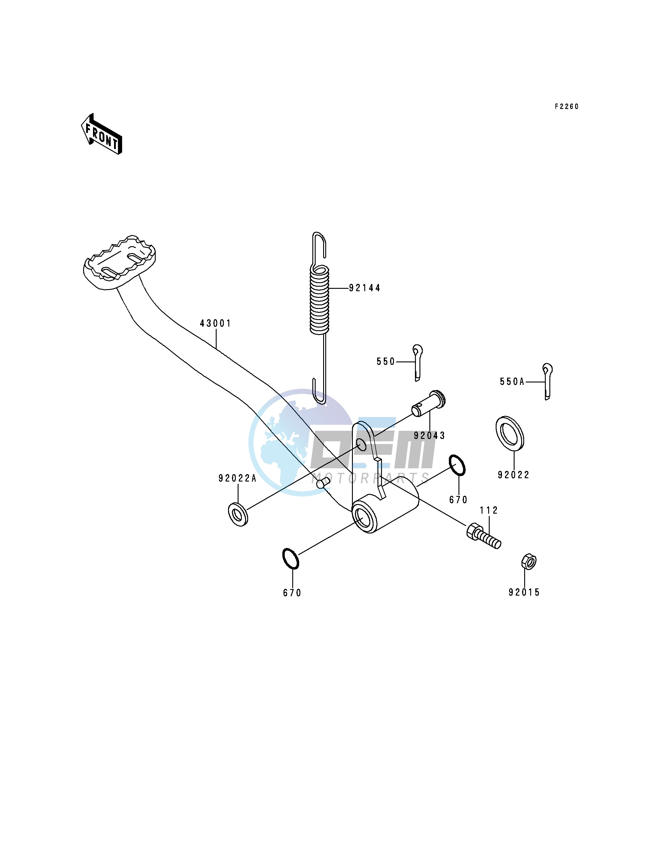 BRAKE PEDAL