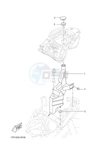 NS50N NITRO NAKED (1PL6 1PL6) drawing OIL TANK