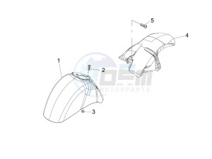 Granturismo 125 L Potenziato drawing Wheel housing - Mudguard