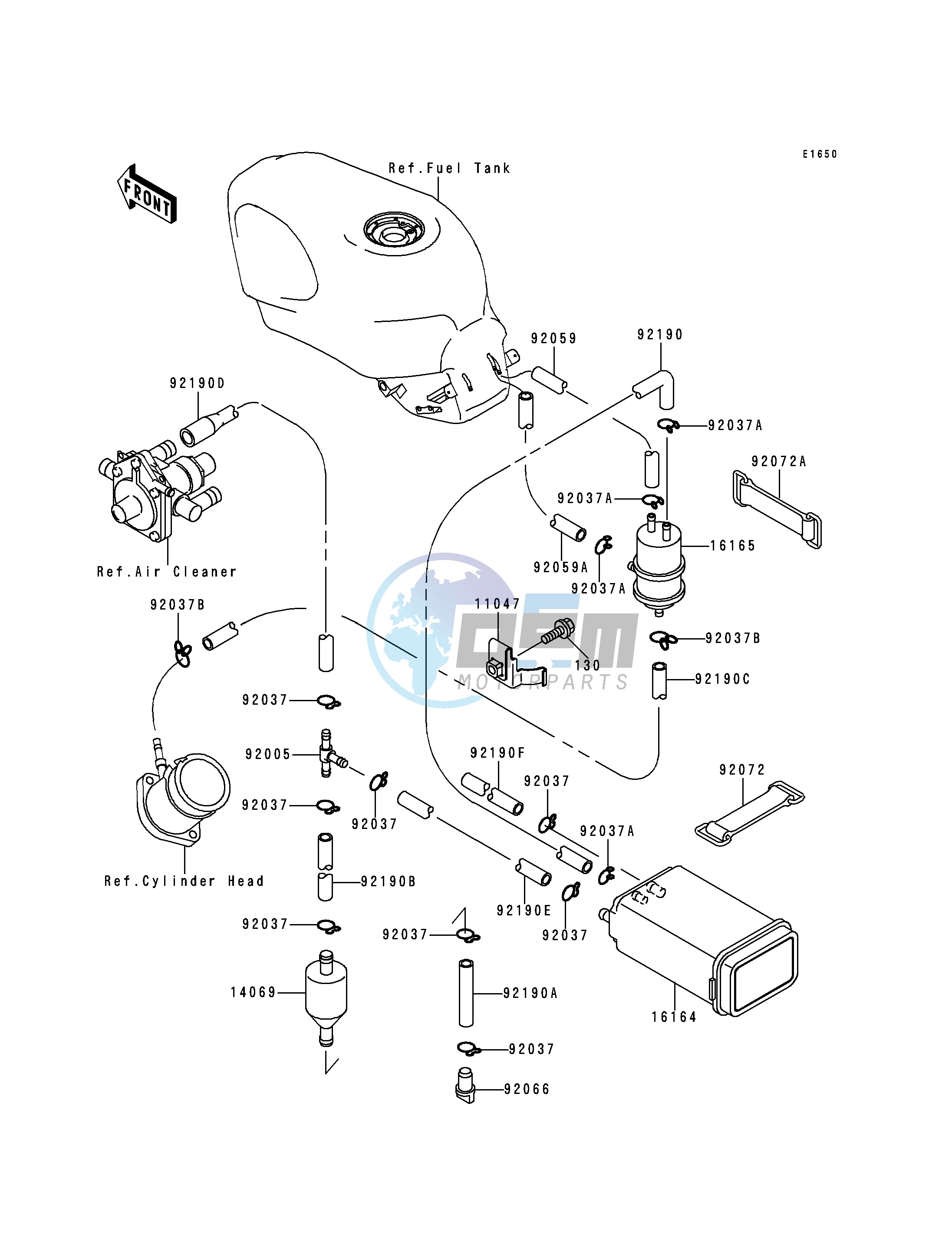 FUEL EVAPORATIVE SYSTEM