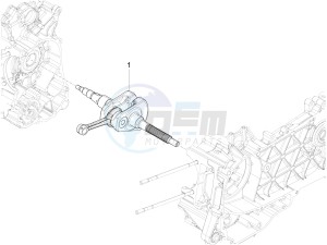 PRIMAVERA 150 4T 3V IGET ABS E4 (NAFTA) drawing Crankshaft