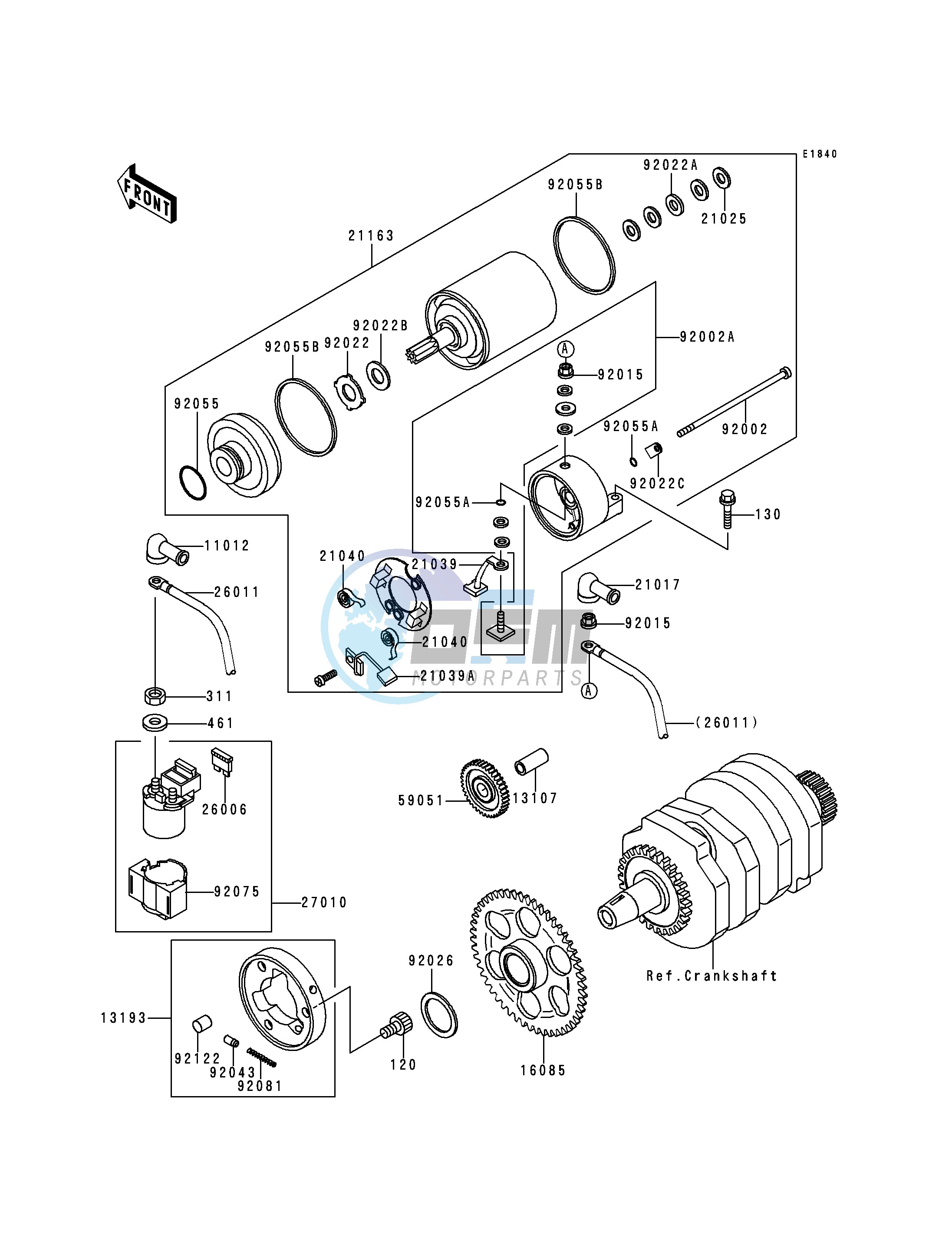 STARTER MOTOR