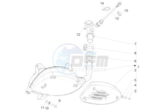 GTS 300 HPE 4T-4V IE ABS E4 (EMEA) drawing Silencer