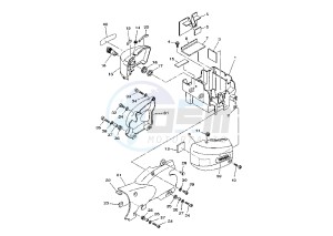 XVS DRAG STAR 125 drawing SIDE COVERS