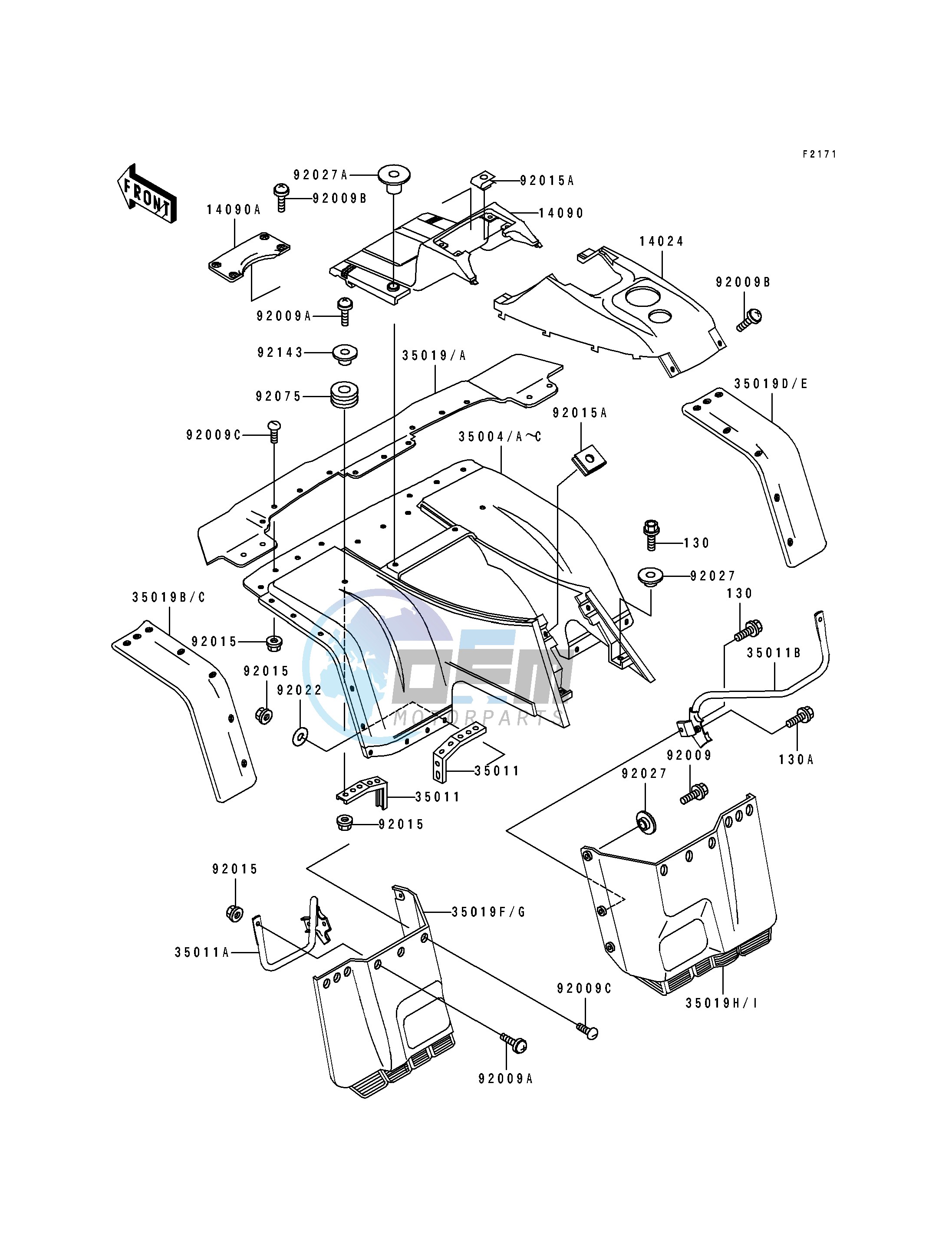 FRONT FENDER-- S- -