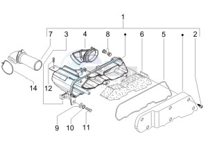 Runner 50 SP SC drawing Air filter