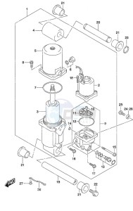 DF 115A drawing Trim Cylinder