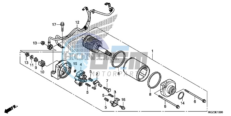 STARTER MOTOR