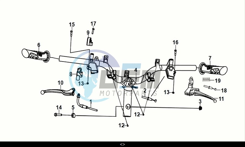 CABLE - SWITCH - HANDLE LEVER