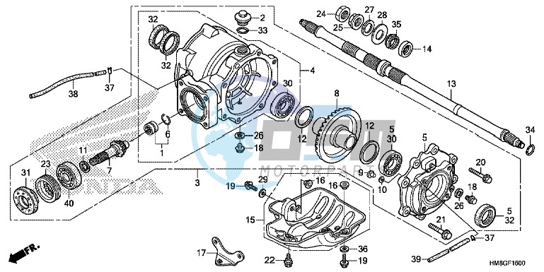 REAR FINAL GEAR