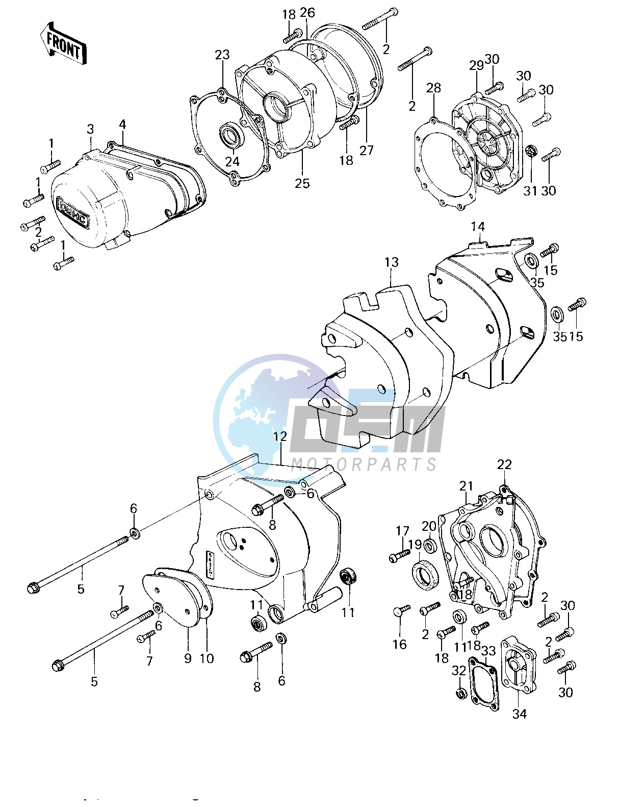 ENGINE COVERS -- 78 D1- -