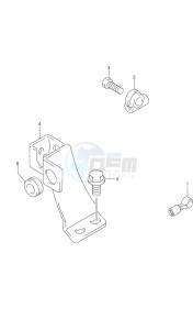 DF 9.9 drawing Remocon Cable Holder w/Remote Control