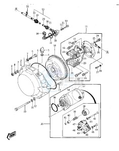 JS 440 A [JS440] (A1-A2) [JS440] drawing GENERATOR_STARTER MOTOR -- 77-78 A1_A1A_A2- -