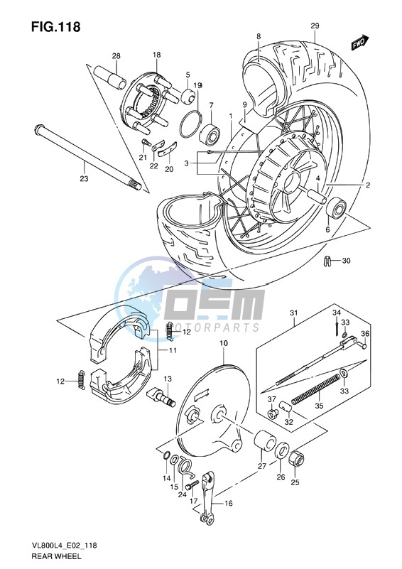 REAR WHEEL