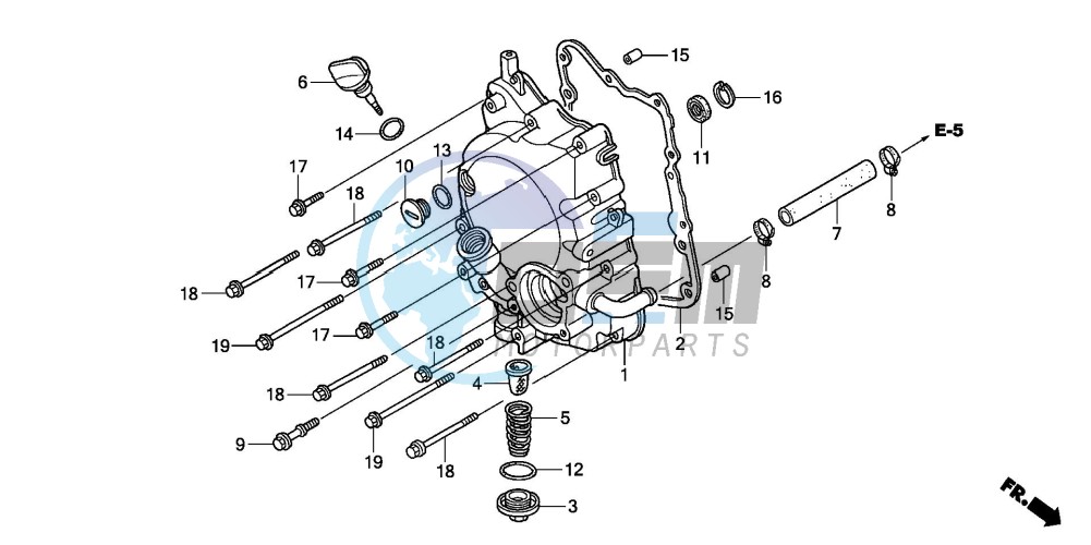 RIGHT CRANKCASE COVER