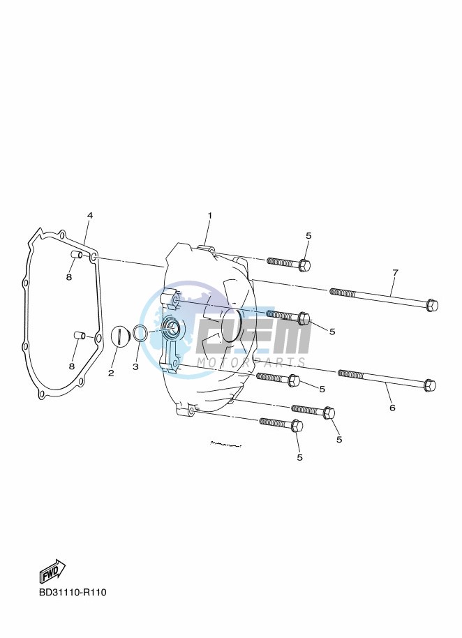 CRANKCASE COVER 1