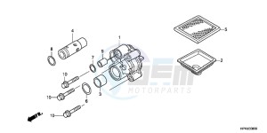 TRX420FMC drawing OIL PUMP