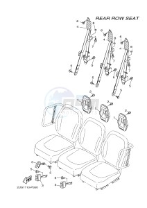 YXC700E VIKING VI EPS (2US5) drawing SEAT 4