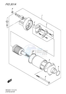 RMX450 drawing STARTING MOTOR