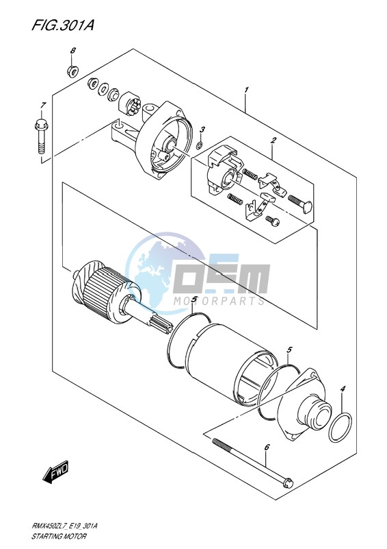 STARTING MOTOR