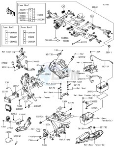 NINJA 650 EX650KJF XX (EU ME A(FRICA) drawing Chassis Electrical Equipment