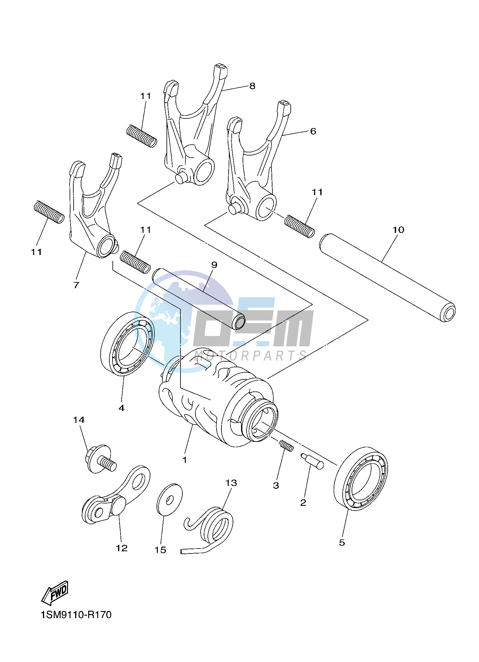 SHIFT CAM & FORK