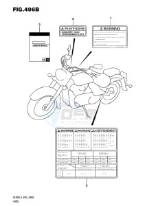 VL800 INTRUDER EU drawing LABEL