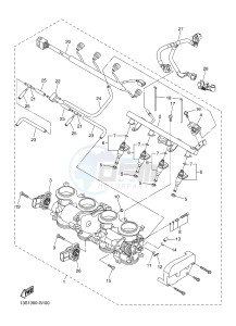 YZF-R6 600 R6 (2CX4 2CX5) drawing INTAKE 2