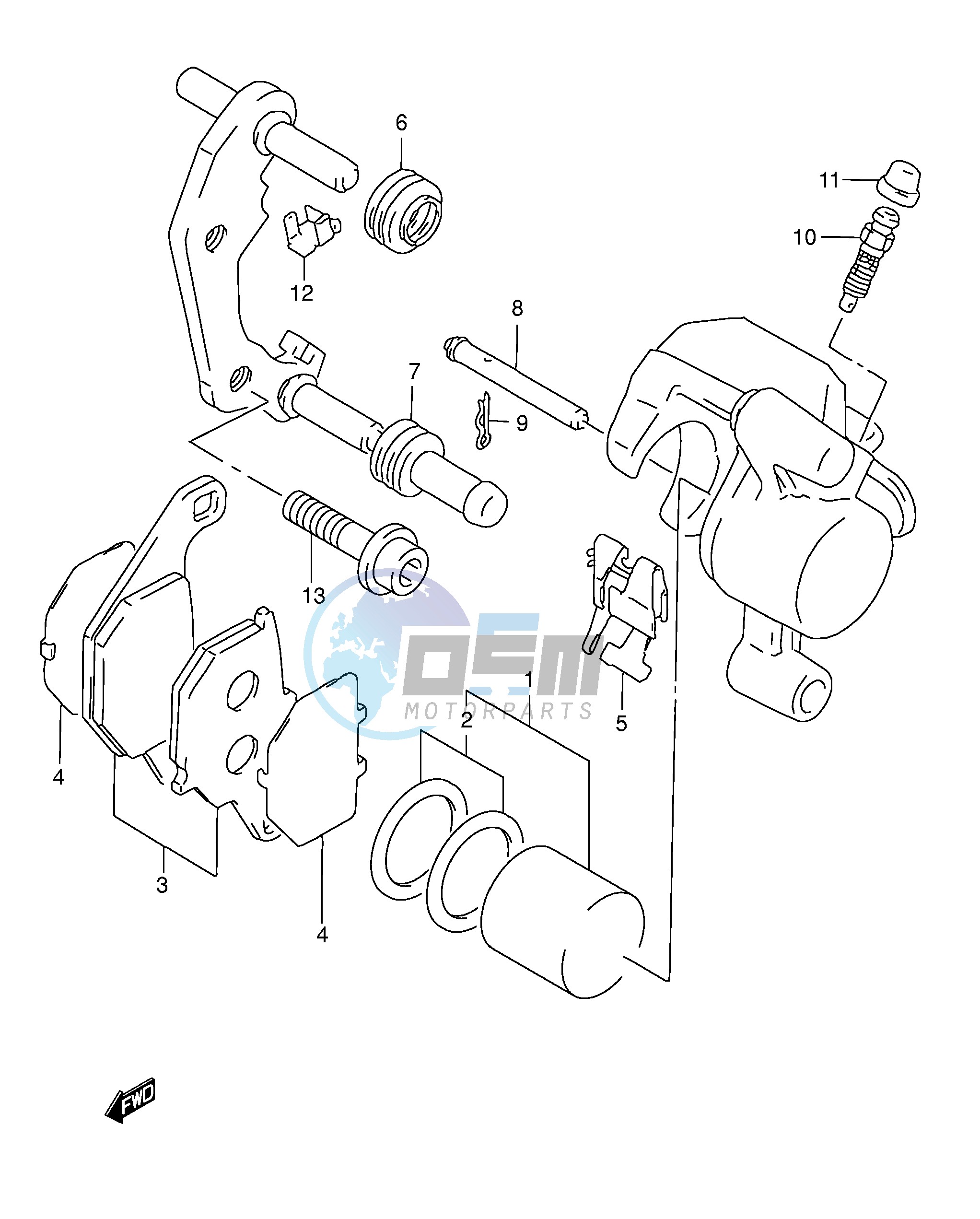 FRONT CALIPER