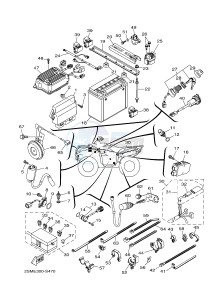 YFM700FWBD YFM70KPXH KODIAK 700 EPS (2SME) drawing ELECTRICAL 1