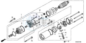 GL18009 E / MKH drawing STARTER MOTOR