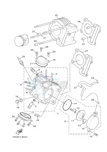 YW125 YW125CB (37D5) drawing CYLINDER HEAD