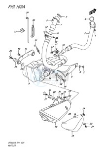 SFV 650 ABS GLADIUS EU drawing MUFFLER