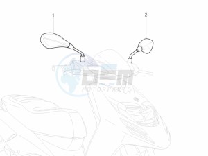 TYPHOON 125 4T 2V E3 (APAC) drawing Driving mirror/s