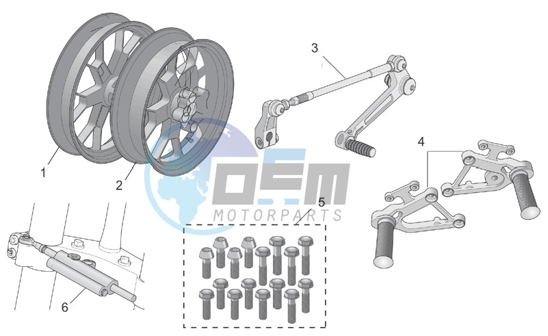 Acc. - Cyclistic components