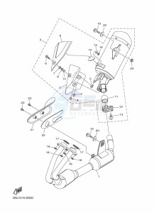 MT-25 MTN250-A (BGJ3) drawing EXHAUST