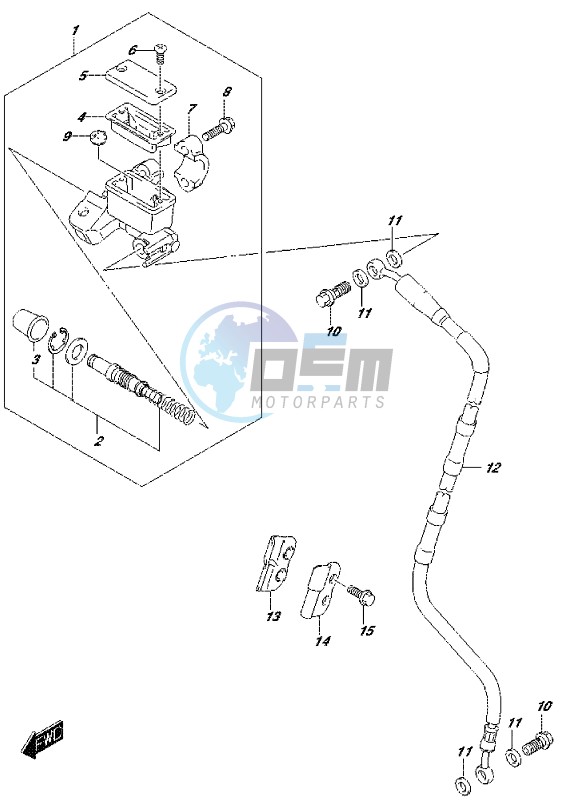 FRONT MASTER CYLINDER