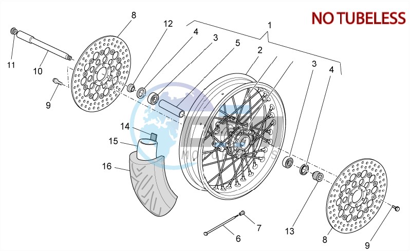 Front wheel I