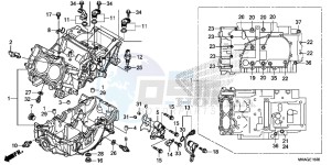 NC750SAG NC750S Europe Direct - (ED) drawing CRANKCASE