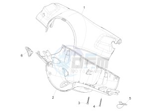 PRIMAVERA 150 4T 3V IGET ABS E4 (EMEA) drawing Handlebars coverages