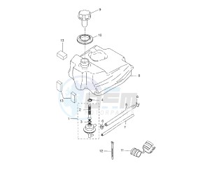 BW'S 50 drawing FUEL TANK