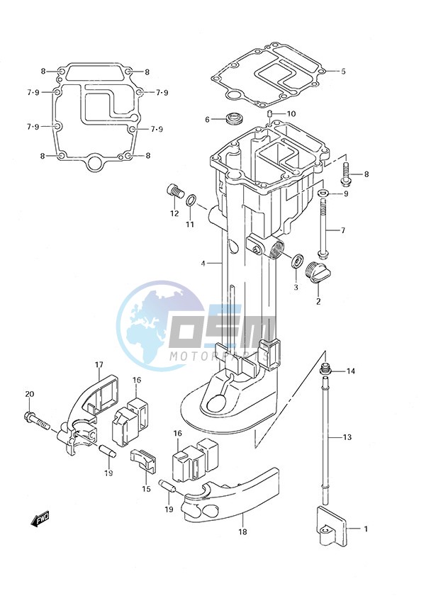 Drive Shaft Housing