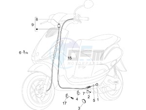 Zip 50 4T 25 Km-h (EMEA) drawing Transmissions