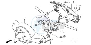 PES1509 Europe Direct - (ED / 2ED) drawing HANDLE PIPE/HANDLE COVER