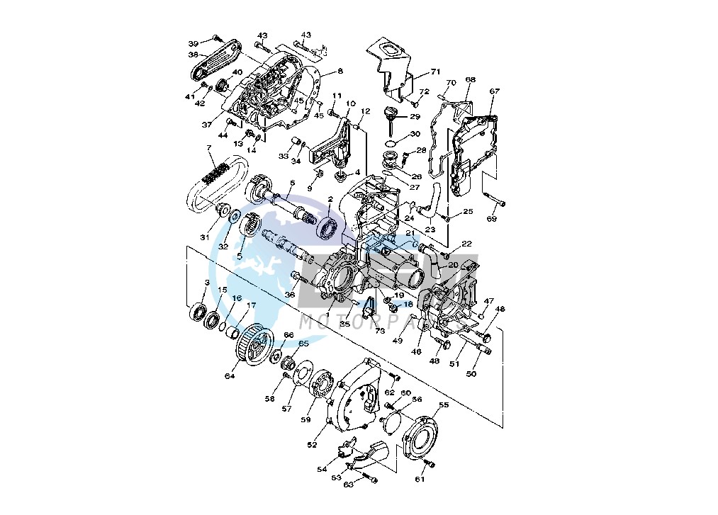 MIDDLE DRIVE GEAR