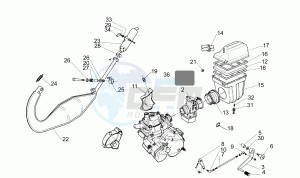 RS 125 drawing Exhaust unit