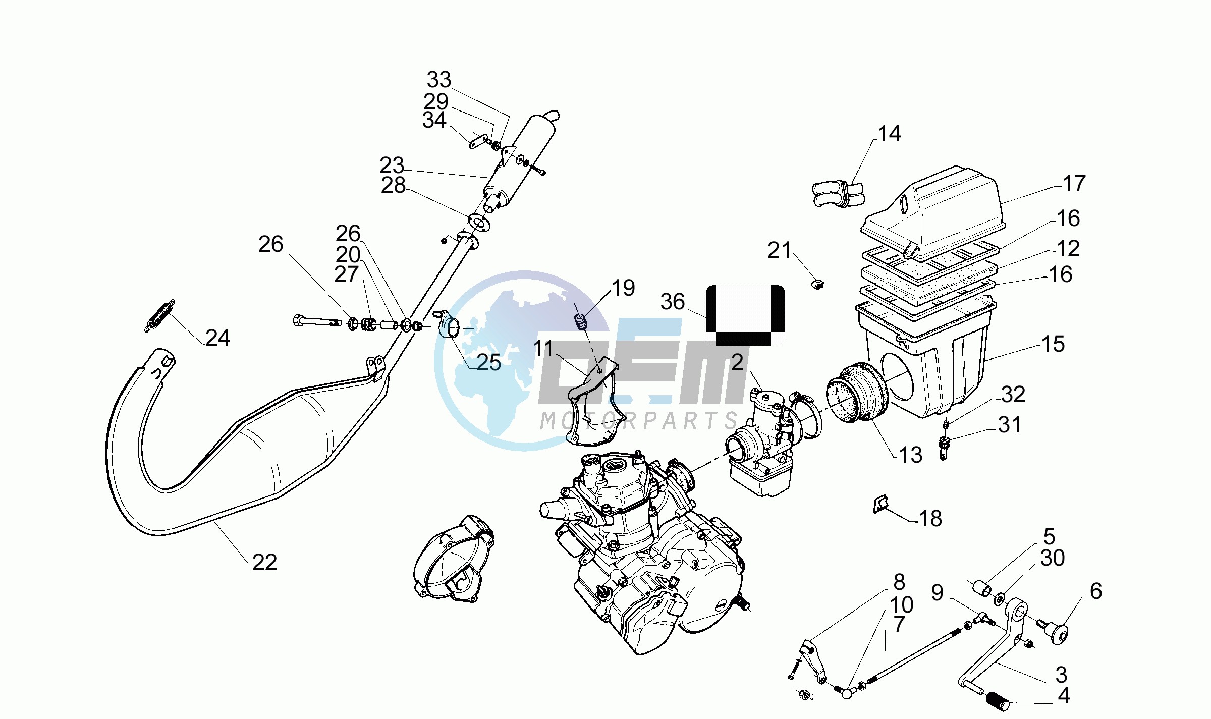 Exhaust unit